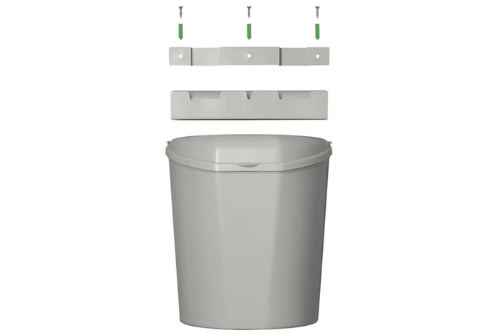 Odpadkový kôš ProPlus 370402 s vekom pre prívesy, karavany, 6 l