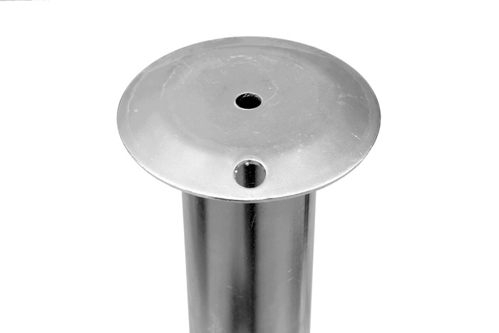 Pevná podpera UNITRAILER pre plošinový príves s nosnosťou 150 kg 48 mm 600 mm