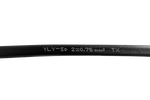 Dvojžilový plochý elektrický kábel TEXSIM YLY-Sp 2x0,75 - 1 m