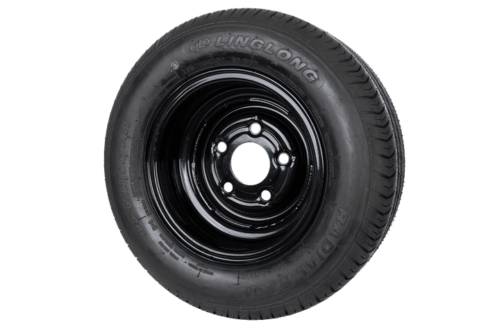 Vystužené koleso na príves LINGLONG TYRE 195/55 R10C 98/96N UNITRAILER RIM čierny 6Jx10"H2 5x112 ET:-4