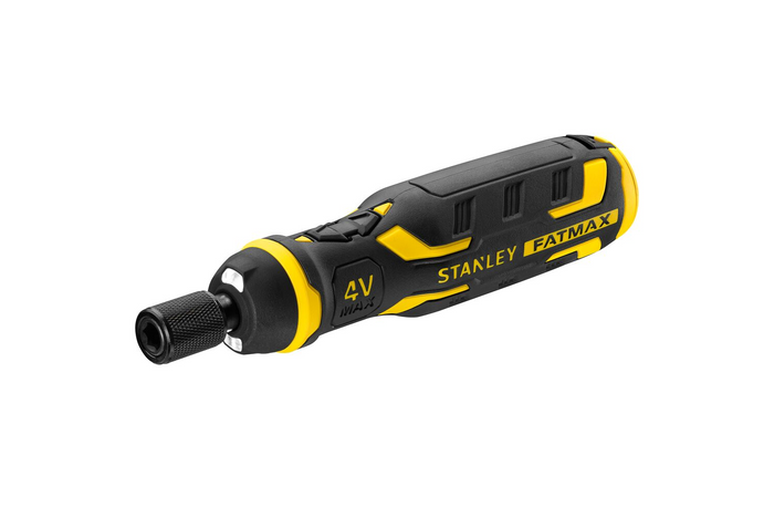 Akumulátorový skrutkovač STANLEY 4V s nabíjačkou a bitmi