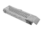 Skladacie rampy UNITRAILER ALR004, oceľové nájazdové rampy pre prívesy 170 cm, 454 kg, sada 2 kusov