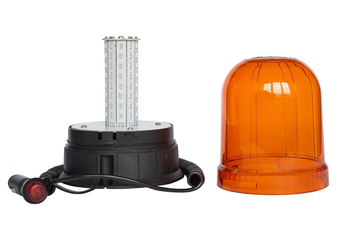 Výstražný blesk SMD LED kohút magnet 93L