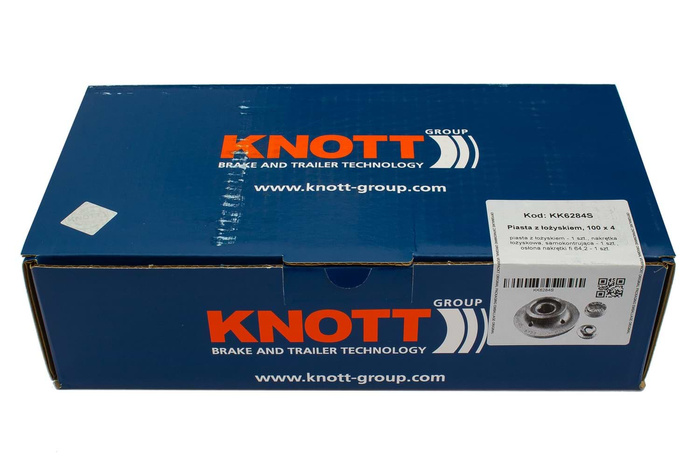 Súprava náboja s ložiskom KNOTT 100x4