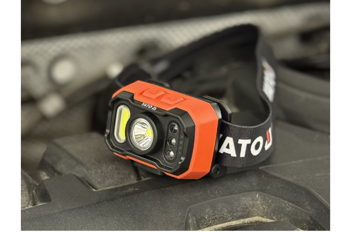 LED čelovka YATO YT-085942 so senzorom pohybu 1000lm