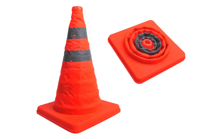Skladací výstražný dopravný kužeľ ProPlus 540320 41 cm