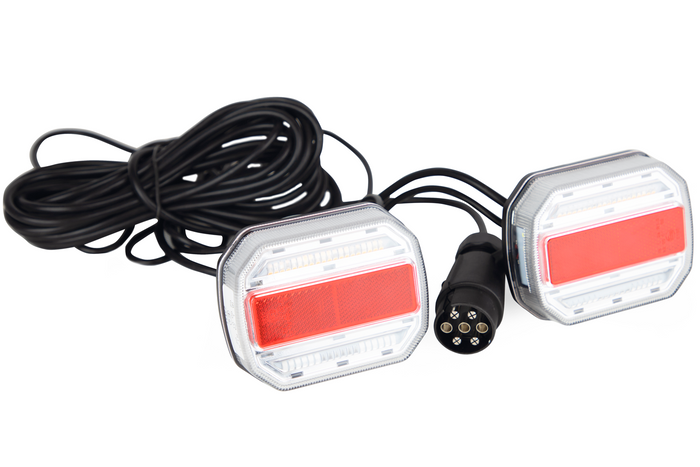 Multifunkčné LED svietidlo s magnetom a dynamickým indikátorom (SET)