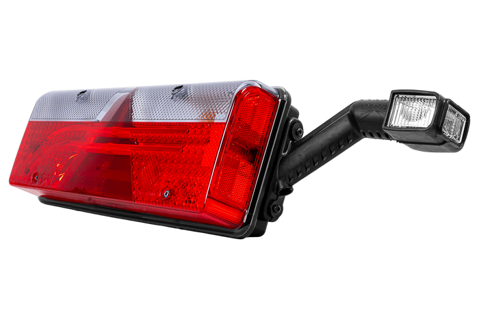 Zadné svetlá ASPÖCK EUROPOINT III LED bajonetové 7PIN ASS2 s klaksónom 7 funkcií ľavé+pravé