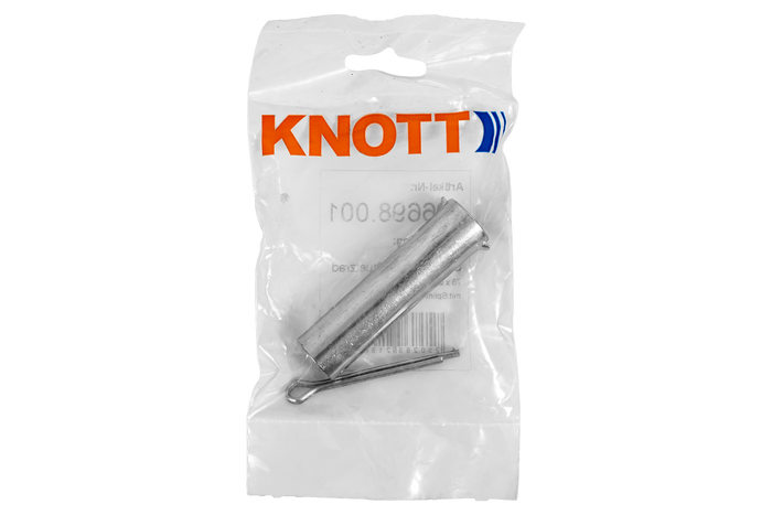 KNOTT 406698.001 náprava oporného kolesa, puzdro 78x20mm