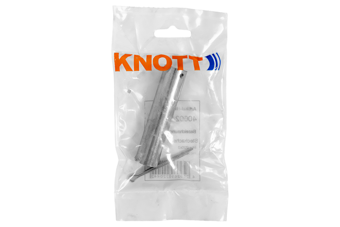 KNOTT 406024.001 náprava oporného kolesa, puzdro 84x20mm