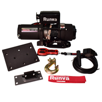 Elektrický navijak pre príves RUNVA EWP3500A 12V 1588kg s lanom 12,8m